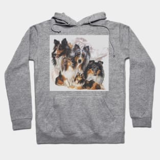 Obedient Shetland Sheepdog Grouping Hoodie